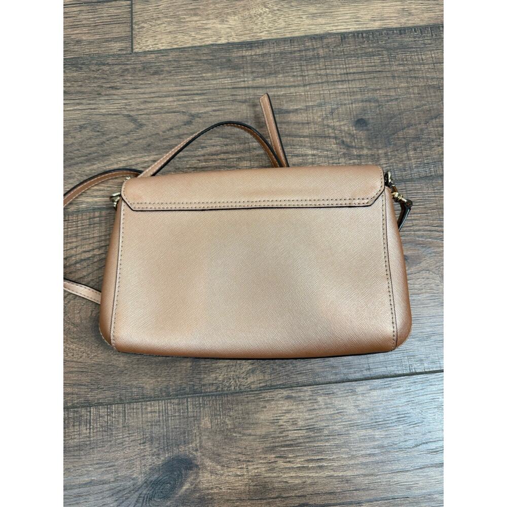 Kate Spade New York Greer Laurel Way Rose Gold Saffiano Leather Crossbody Bag - Picture 6 of 8